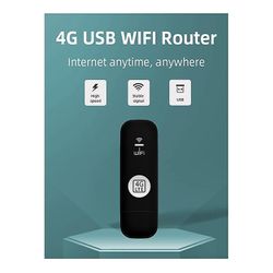 4G USB WIFI -modeemi 150Mbps SIM-korttipaikalla 4G LTE -auton langaton WiFi-reititin USB-dongle-tuki B28 Valkoinen