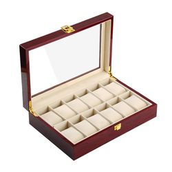 Ruili Pu Watch Box Multifunktionel Watch Storage Box 12 positioner