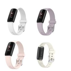 Fitbit Luxe -hihnat - 4 kpl pehmeitä silikonirannekkeita