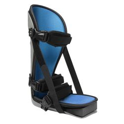 Plantar Fasciitis Night Splint Foot Support Boot Tendonitis Tuki faskiajänteelle ja pohkeelle Venytys kantapää luu M musta sininen