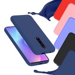 Cadorabo Xiaomi Mi 9T / Mi 9T PRO / RedMi K20 / RedMi K20 PRO Hülle Handy Cover TPU-kotelo - nestemäinen muotoilu NESTEMÄINEN MUSTA