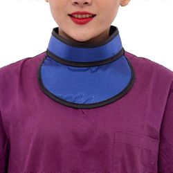 Kilpirauhasen kilpikilpi kevyt säteilysuoja lyijy kaulus säteilyä estävä lyijy takki röntgensuoja lyijy kaulus tyyli 2