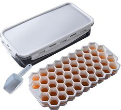 Handuo Isterning Skimmel Silikone Isbakke Isterning Box Ice Box hvid