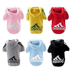 Cute Fashion Hund Pet Tøj Foråret Fall Vinter hund Cost Hund Sport Tøj Hættetrøje Coat sort XL