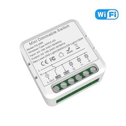 Tuya Zigbee Wifi Smart Dimmer Switch Module Breaker Smart Life Control fungerer