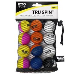 Izzo Golf Tru-Spin harjoituspallot - 12 kpl