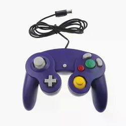 Langaton Gamecube-ohjain 2.4G langaton klassinen peliohjain vastaanotinsovittimella Langalliset peliohjaimet NGC-konsolipeleihin 07 Langallinen