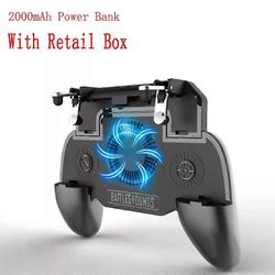 Unbrand Mobile Pubg Trigger Gamepad -ohjain, joka on yhteensopiva iPhonen kanssa Android Matkapuhelimen ohjaus Älypuhelin Ilmainen Fire Game Pad Ga...