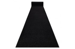 RugsX Runner KARMEL Plain, en farve sort 70 cm 70x1000 cm
