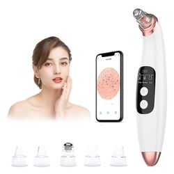 Dhrs Mustapäänpoisto pölynimurin pölynpuhdistin kameralla - Acne Extractor Tool Exfoliat B