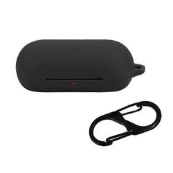 Suojaava kantokuori Sony WF-C700N -kuulokkeille Pölytiivis suoja Pestävä latauslaatikkoholkki naarmuuntumaton kansi Musta