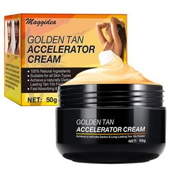 Solarie Garvning Accelerator (50g), Premium Tanning Accelerator Cream , creme bronzer, Effektiv i solarier