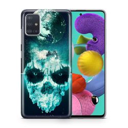 König Taske telefonbeskytter til Samsung Galaxy A6 Plus (2018) Case Cover Bag Bumper Skull og krydsede Samsung Galaxy A6 Plus (2018)