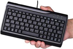 Super Mini langallinen näppäimistö - kannettava 78-näppäin näppäimistö tietokoneelle ja kannettavalle tietokoneelle
