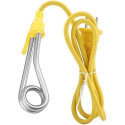 kahvinlämmitin upotuslämmitin kannettava sähköinen upotusvedenlämmitin matkustaa 220V 600W 1m auton vedenkeittimen lämmitinelementti sopii retkeilyyn