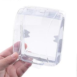 Ovikellopainikkeen vedenpitävä kansi, läpinäkyvä suojakansi, ulko-ovikellon sadesuoja