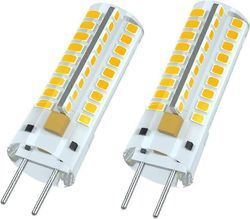 Shindat GY6.35 LED-hehkulamppu, G6.35 LED 12V, 7W korvaava halogeenilamppu 50W, lämmin valkoinen 3000K, 360 valokeilakulma, kaapin valaistukseen, h...