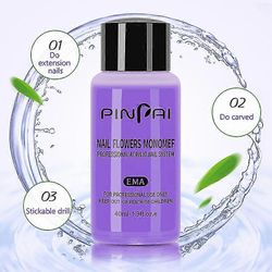 40ml akryyli neste monomeeri kristalli kynsien jatko-kaiverrus neste