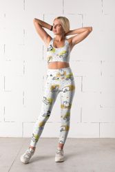 Silly Cat Leggings Capris og shorts XS