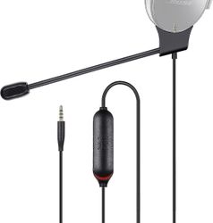 For Qc35 mikrofonutskifting for Bose Quietcomfort 35 Bluetooth trådløs støyreduserende hodetelefon, avtakbar bommikrofonkabel med dempebryter wor