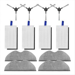 Xiaomi Robot Vacuum E5 / C108 -varaosille Sivuharja Hepa-suodatinmoppiliinan tarvikkeet