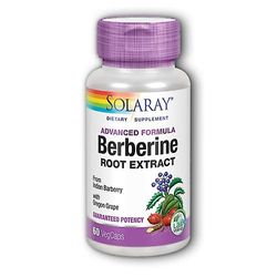 Solaray Berberine Special Formula, 60 Caps (pakkaus 1)