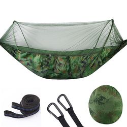 Ultraligh Bærbar Udendørs Camping Myggenet Nylon hængende seng sovende swing