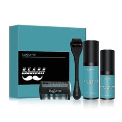 Mikasa Mænd Skæg Vækst Kit Sæt med Comb Set 2