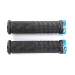 1 par cykel styr cover greb gummi blød anti-skid cykel greb Blå