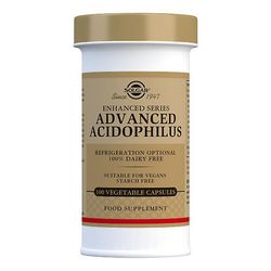 Solgar Advanced Acidophilus (meijeri) vihannesten kapselia, 100