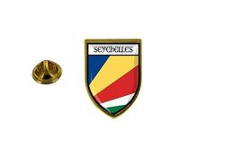 Sarl Acacha fyrretræ fyr badge fyr pin-apos;s souvenir by land flag våbenskjold seychellerne