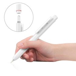 Automaattinen sisäänvedettävä kynäkotelo Apple Pencil 2:lle Valkoinen