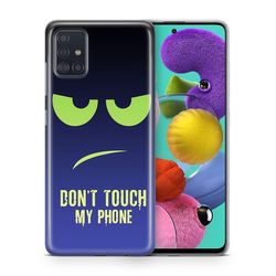 König Taske Mobiltelefonbeskytter til Apple iPhone 6 / 6s Case Cover Bag Bumper Cases TPU Rør ikke ved min telefon grøn blå