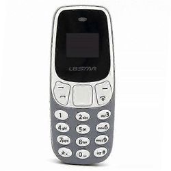 BM10 Bluetooth-puhelutoiminto Minibaaripuhelin 2G GSM 800/850 / 900/1800 0,66 tuuman näyttö kahdella SIM-lokerolla Vanhempi matkapuhelin MP3 MP4 PL...