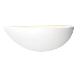 Endon Collection Lighting Mini Halvmåne 1 lys indendørs væg lys hvid gips, E27