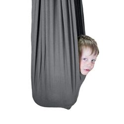 Ebox Beroligende gyngehængekøje i mesh, fortykket nylonstof, holder op til 100 kg, 280x150 cm Gejst 150-280cm
