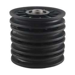 4 kpl yleiskäyttöinen 105 mm:n halkaisijaltaan kulutusta kestävä laakeri-taljapyörän vaijeri kuntosalin kuntolaitteiden osa musta