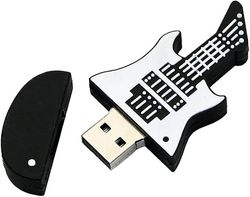 Cannwin 1PC Guitar Form 16GB USB 2.0 Flash Drive Tegneserie Musik Guitar Form Pen Drive Memory Stick Pendrive Tommelfinger Drive