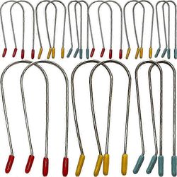 24kpl kuumakihartimen pidikkeet korvaavat kuumat rullapidikkeet telat kiinnitystappi kotisalonkipainokseen 0703