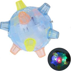 Pet Jumping Ball Dog Toys Led Light vilkkuva pomppiva tanssimusiikki Pomppiva Springball-aktivointi