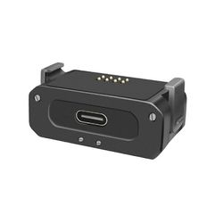 Magneettinen pohjasovitin, jossa Type-C Charging for Action2 - kameran pidike, 1/4-liitäntä Musta