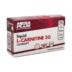 MegaPlus L-Carnitine 3G Concept 14 ampoules of 25ml (Wild berries)