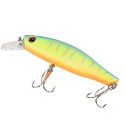 Sajygv Sajy Lot 6pcs fiske lokker typer fisk bass tackle kroker agn Flerfarget