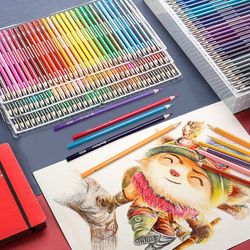 Sofirn farvede blyanter 160 farve blyanter Sæt, de bedste farve blyanter til kunstnere, tegneserier, illustrationer, indretningsarkitekter