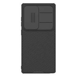 NILLKIN Black Mirror Pro -sarjan Camshield PC-puhelinkotelo Musta For Samsung Galaxy S25 Ultra 5G