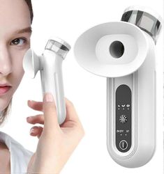 Nano Eye Mist -höyryruisku, Mini kädessä pidettävä ladattava silmätippasumutin, silmähöyrystin kuiville silmille lämpimällä kompressilla, höyryhoit...