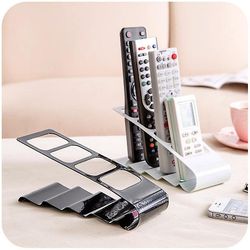 Tv/dvd/vcr Step Remote Mobiltelefon Holder Storage Organizer hvid