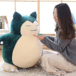 Otwoo Snorlax Plys dukke bjørn fyldt legetøj Blød pude gaver Børn Fødselsdagsgave Ny