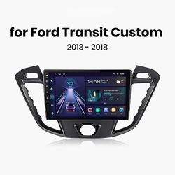 Unbreaded Carplay Android Auto bilradio for Ford Transit Custom 2013-2018 Multimedia GPS autoradio