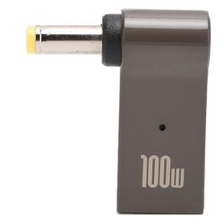 C-tyypin naaras-uros-sovitin 100 W 5A alumiiniseoskuori PD kannettavan tietokoneen lataussovitin Lenovolle 4,8 mm 1,7 mm
